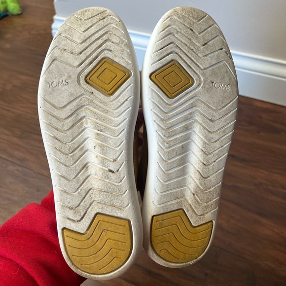 TOMS Alpargata Mallow Mustard Yellow Slip-On Shoes-Size 5 - Picture 9 of 10